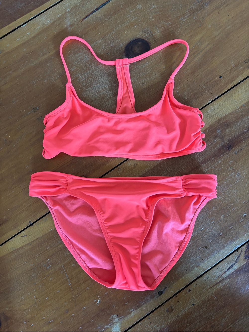 Xhilaration Neon Coral women’s Two-Piece Bikini Set